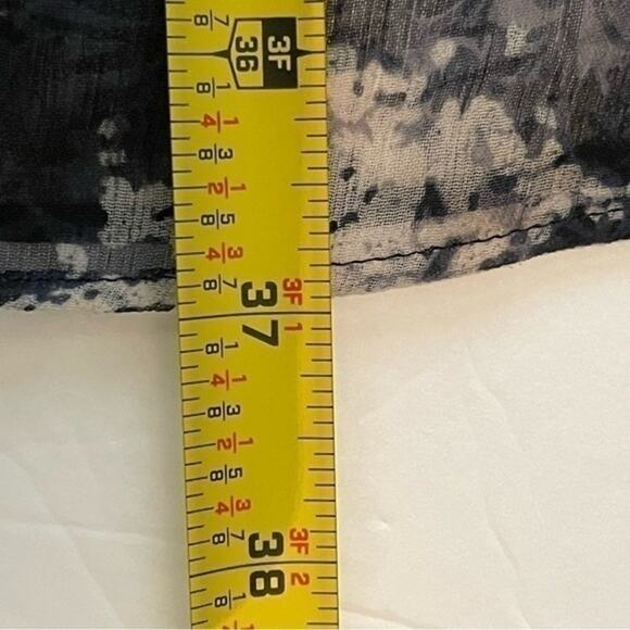 Joie Sheer Blues Grays Floral Babydoll CottageCore Feminine Dress NWOT Size M - Picture 12 of 12